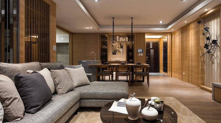 南通裝修案例139方現代簡約三居