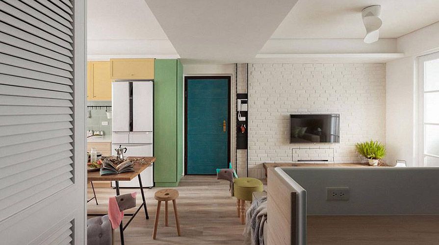 南通裝修案例99方田園三居