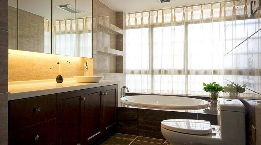 南通裝修案例200方東南亞復式