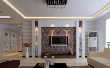 電視背景的裝修技巧