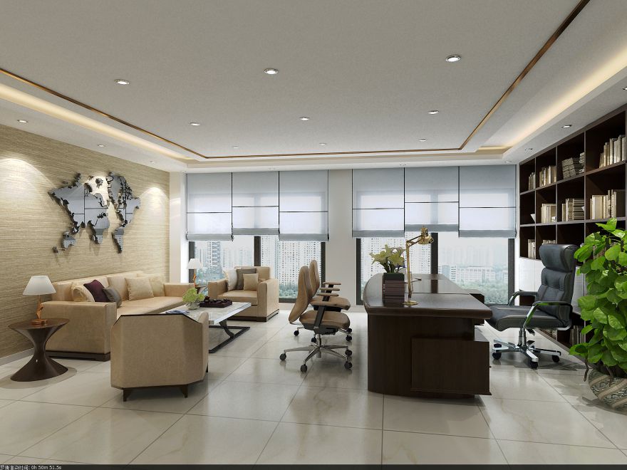 大氣簡(jiǎn)約辦公室